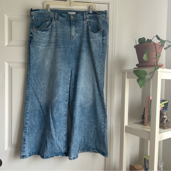 Torrid Festi Baggy Low-Rise Wide Leg Jean size 20s - Picture 4 of 7
